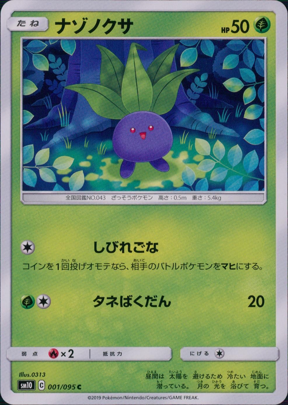 001/095/SM10/B/C ナゾノクサ