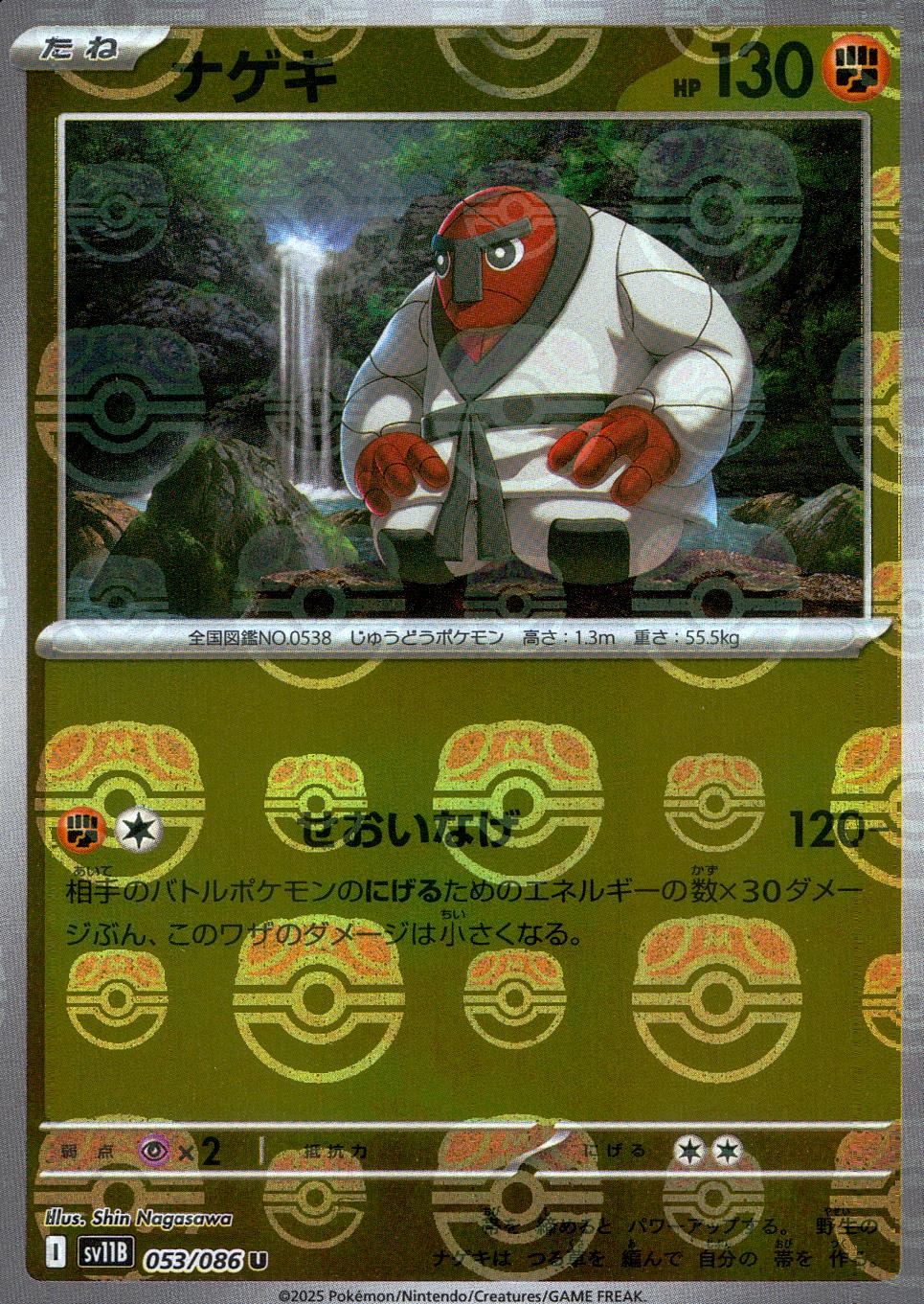 053/086/SV11B/BM2/U Mirror) Nageki (Master Ball Pattern)
