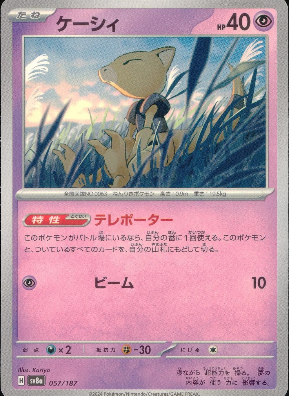 057/187/SV8A/B ケーシィ