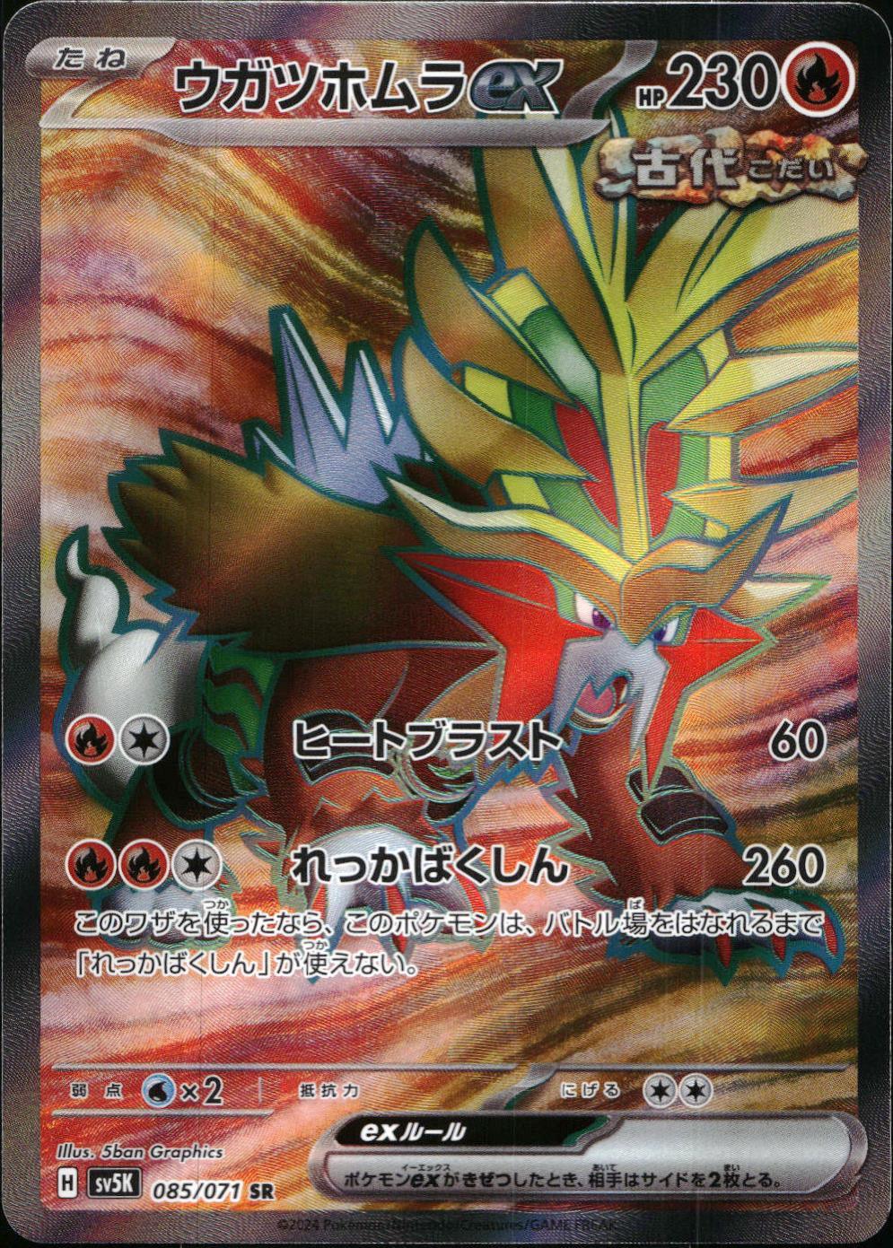 085/071/SV5K/B/SR ウガツホムラex