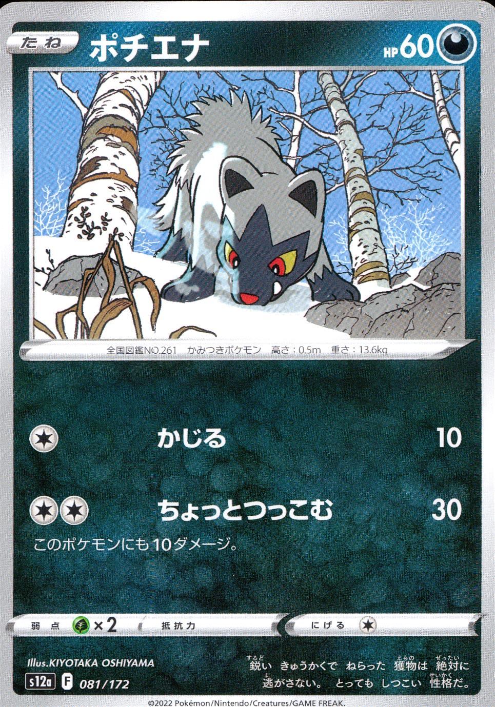 081/172/S12A/B Poochyena