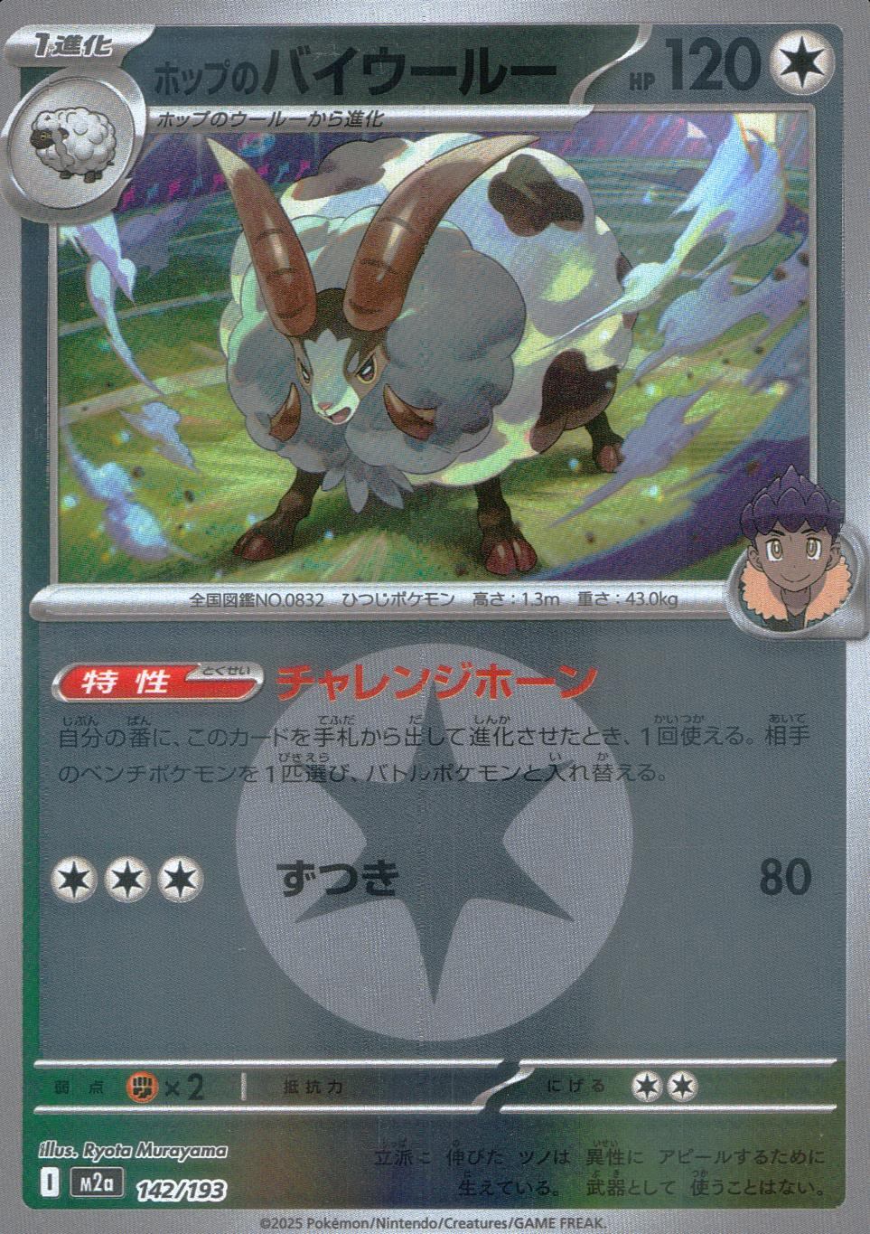 142/193/M2a/MB2 ホップのバイウールー(エネルギーミラー)