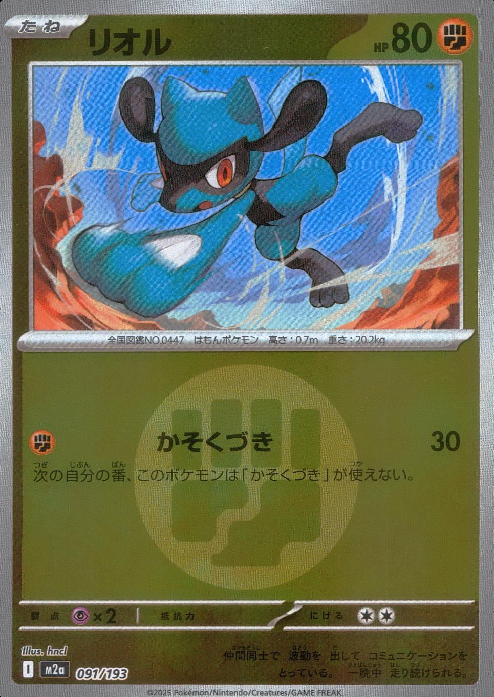 091/193/M2a/MB2 リオル(エネルギーミラー)