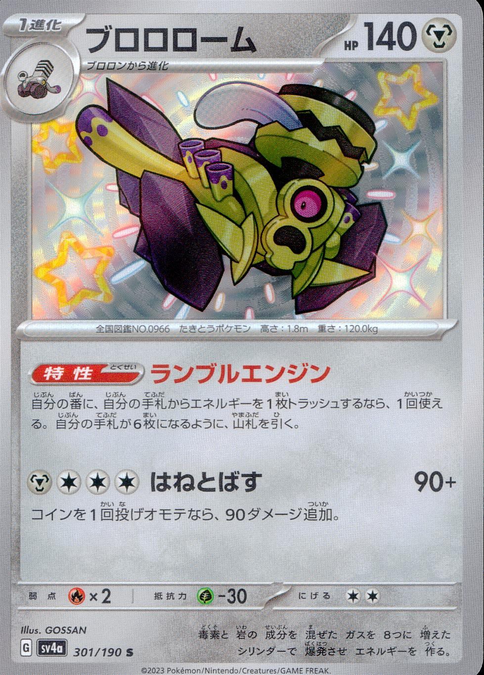 301/190/SV4A/B ブロロローム