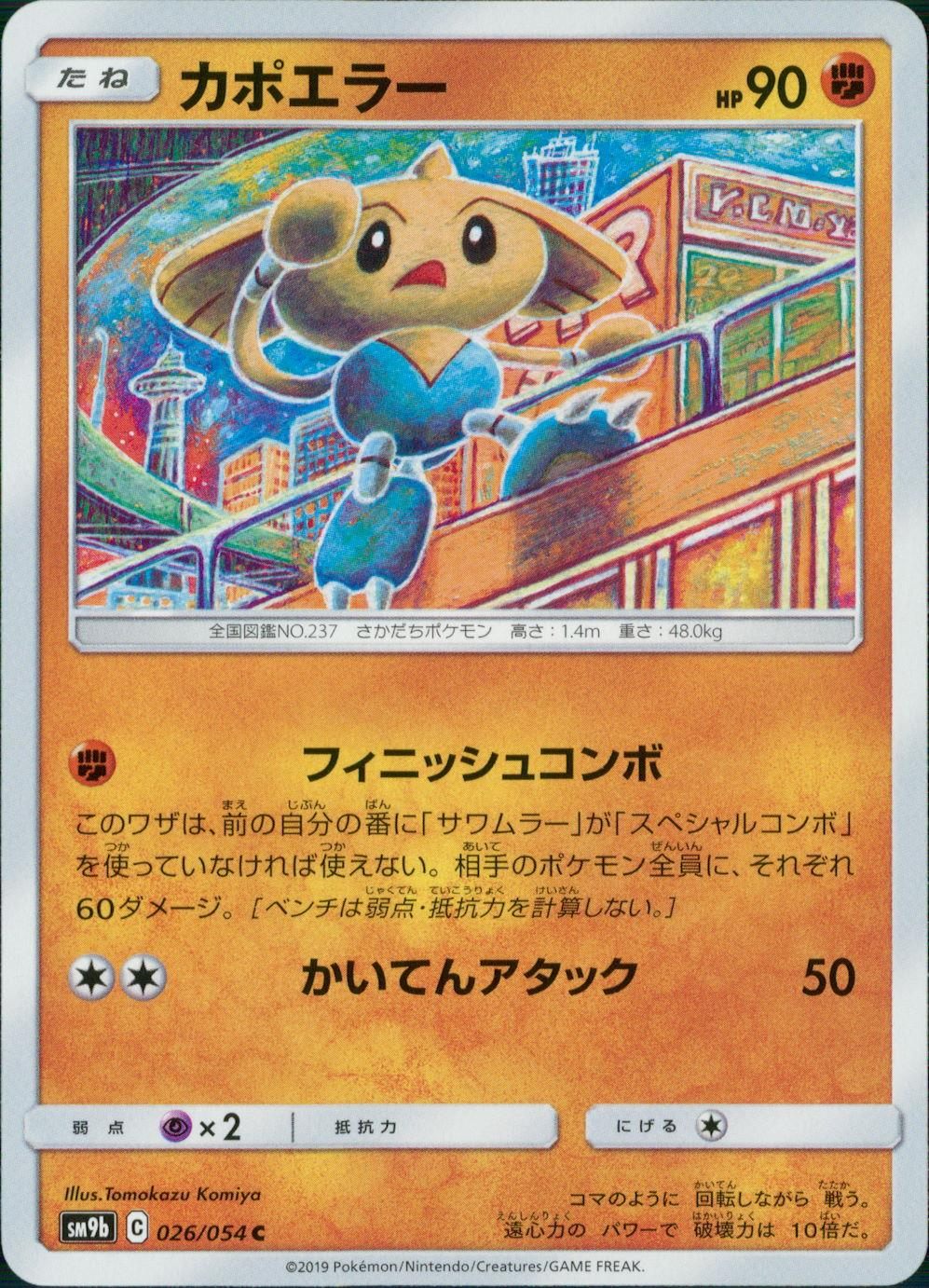 026/054/SM9B/B/C カポエラー