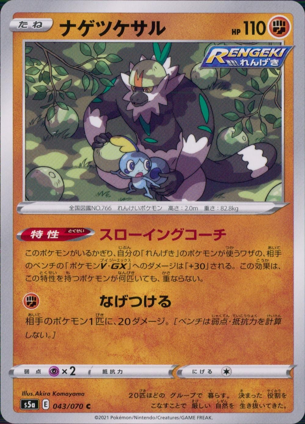 043/070/S5A/B/C ナゲツケサル