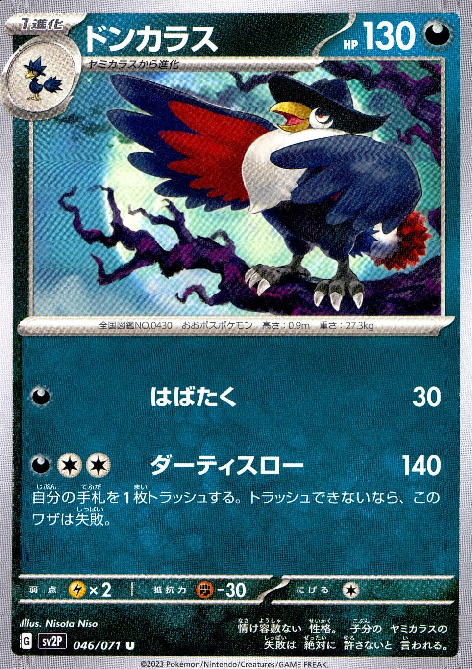 046/071/SV2P/B/U Donkarasu