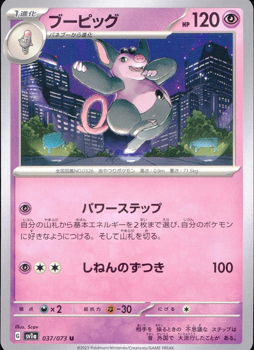 037/073/SV1A/B/U ブーピッグ