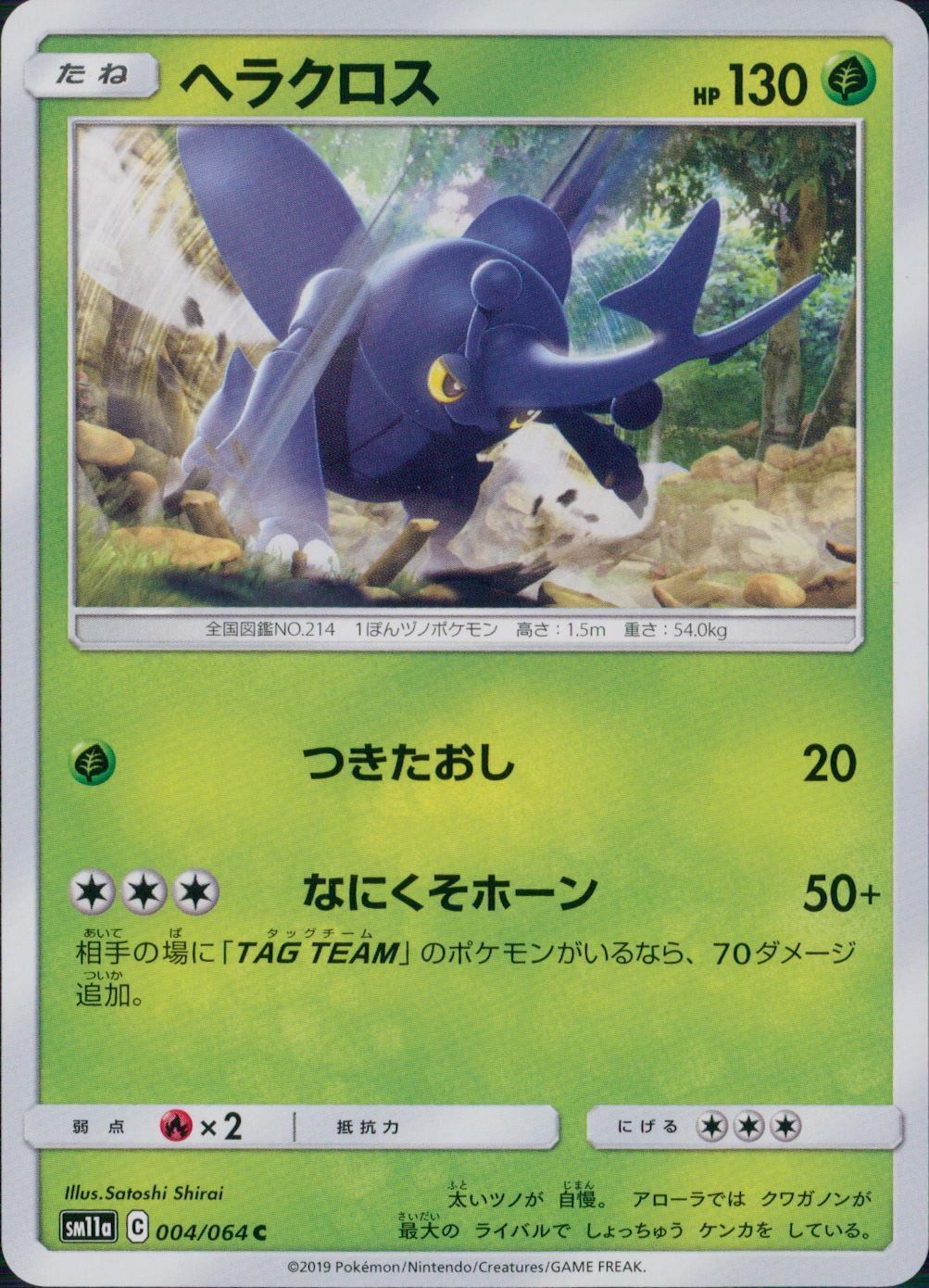 004/064/SM11A/B/C ヘラクロス
