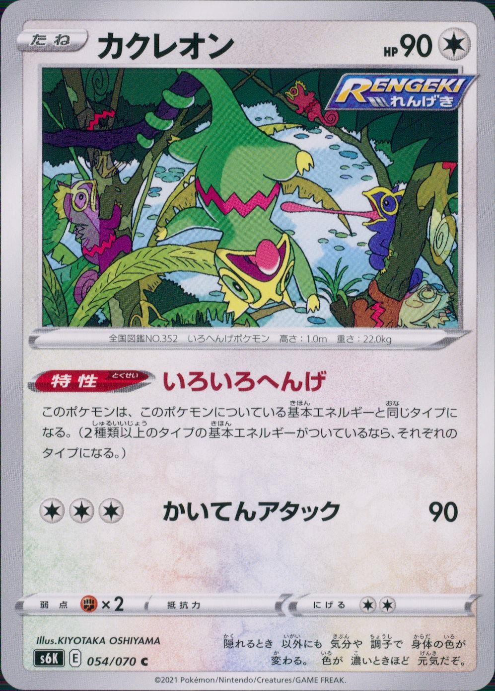 054/070/S6K/B/C Kecleon