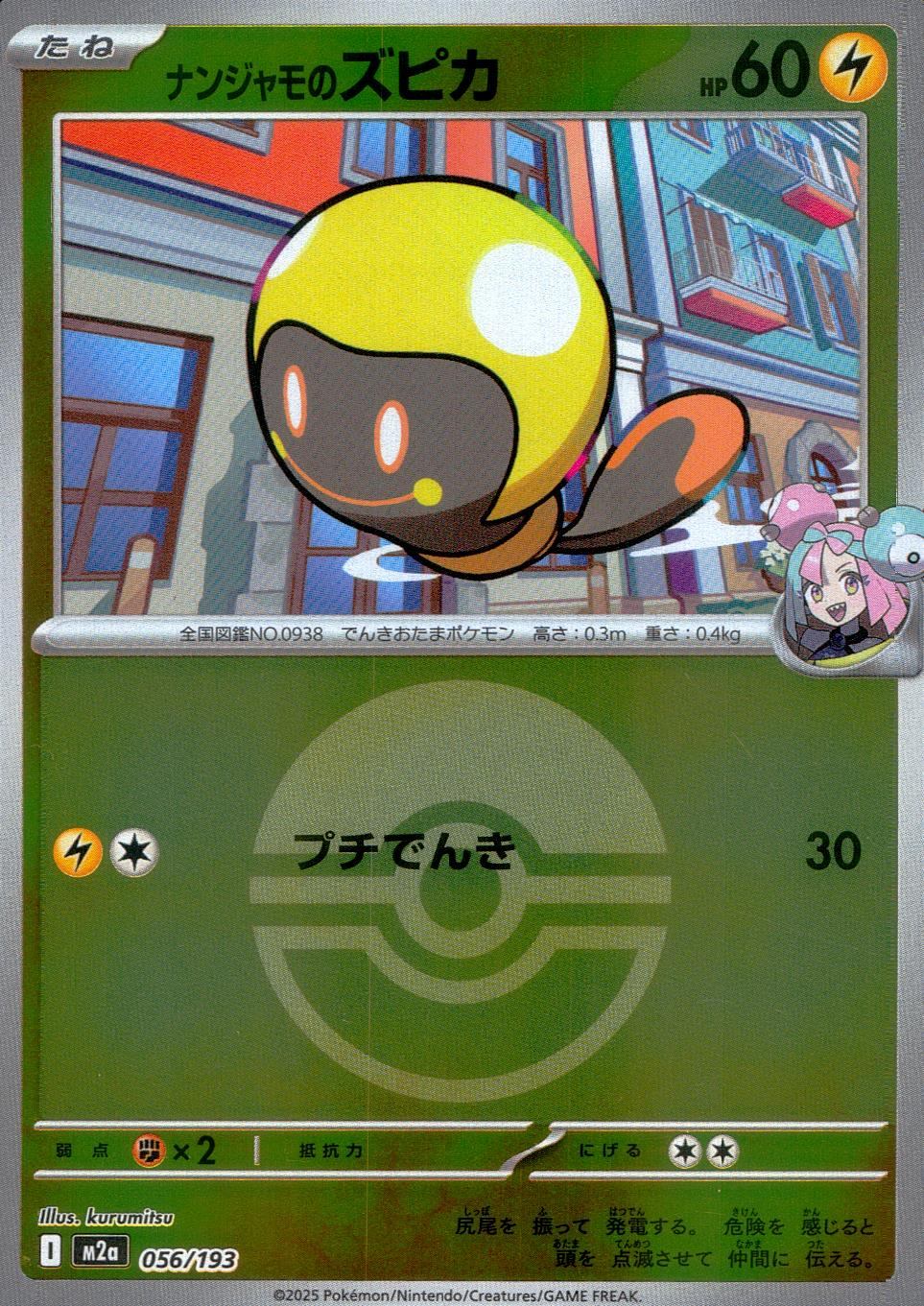 056/193/M2a/MB ナンジャモのズピカ(ボールミラー)