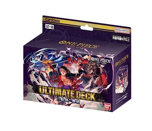 BANDAI ONE PIECE Card Game Ultimate Deck "3 Captains" Gathering [ST-10]