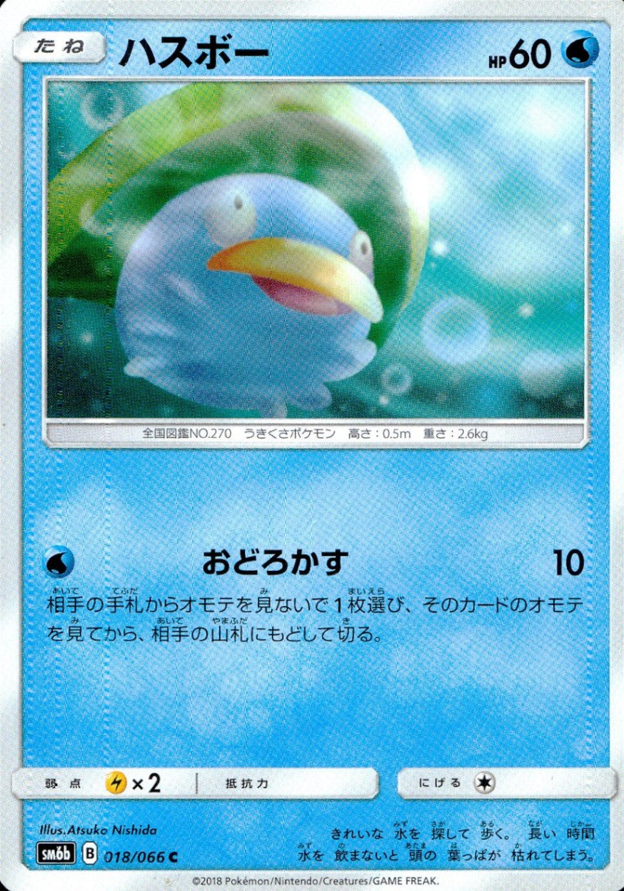 018/066/SM6B/ハスボー