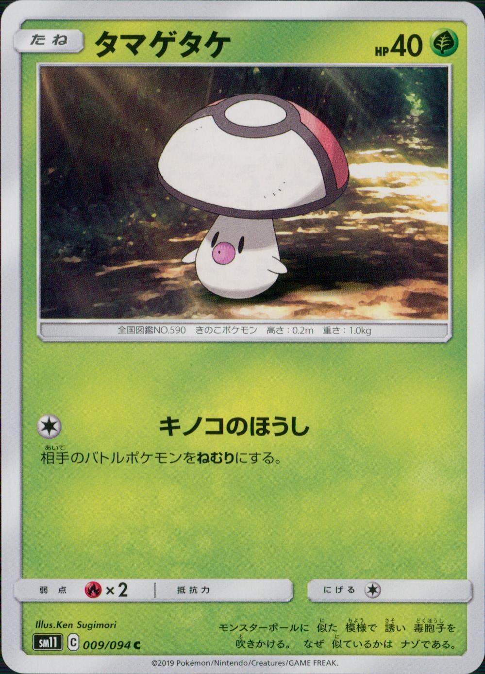 009/094/SM11/B/C タマゲタケ
