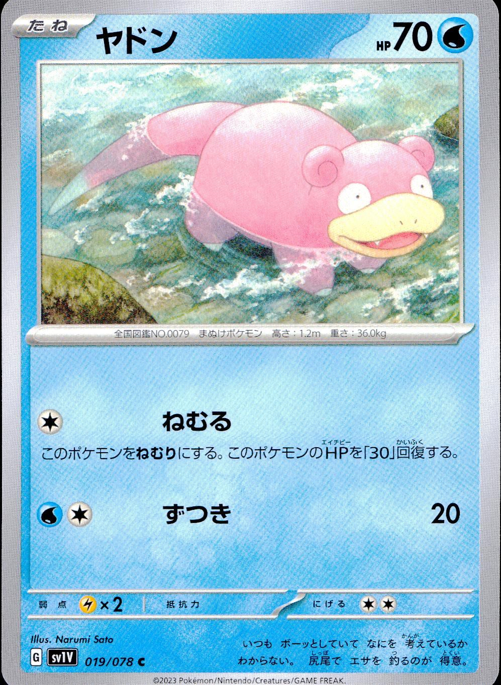 019/078/SV1V/B/C ヤドン