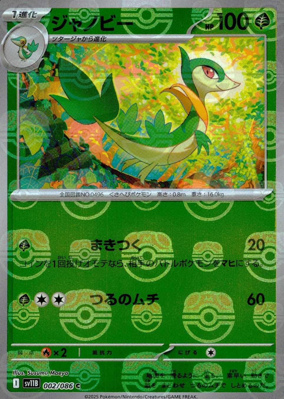 002/086/SV11B/BM2/C Mirror) Janobee (Master Ball Pattern)