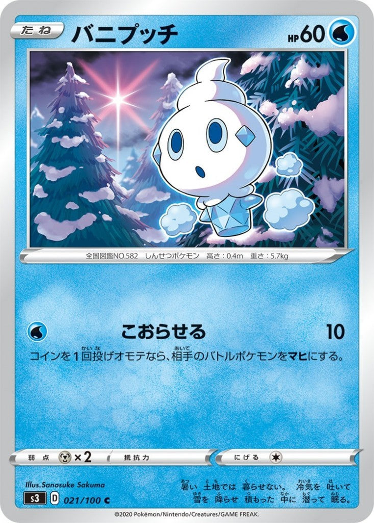 021/100/S3/B/C バニプッチ