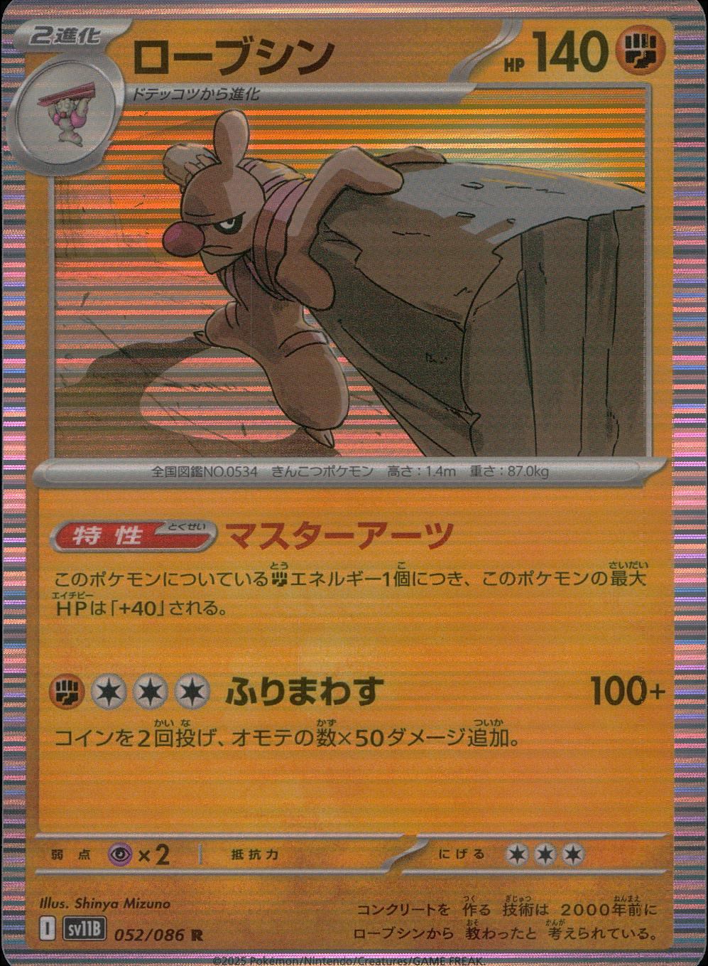 052/086/SV11B/B/R ローブシン