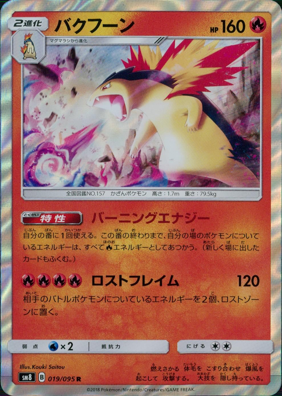 019/095/SM8 バクフーン