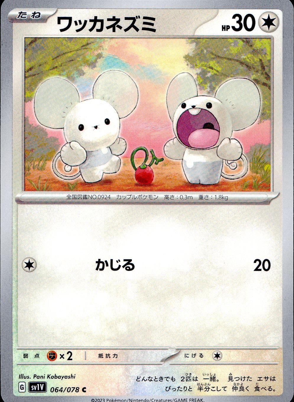 064/078/SV1V/B/C ワッカネズミ