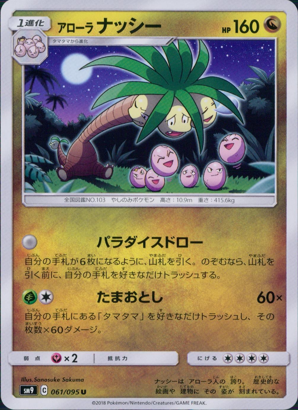 061/095/SM9/B/U アローラ ナッシー