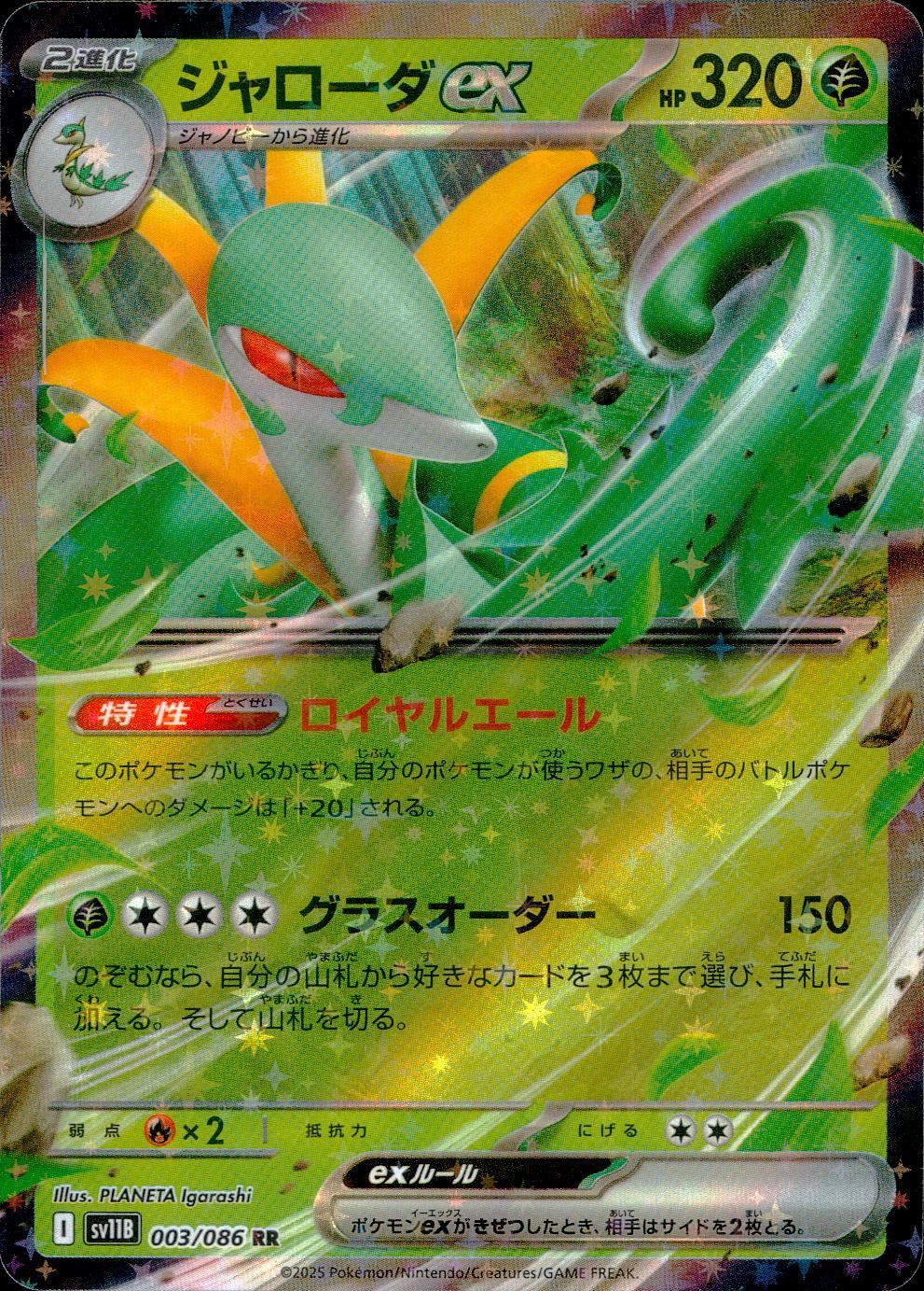 003/086/SV11B/B/RR ジャローダex