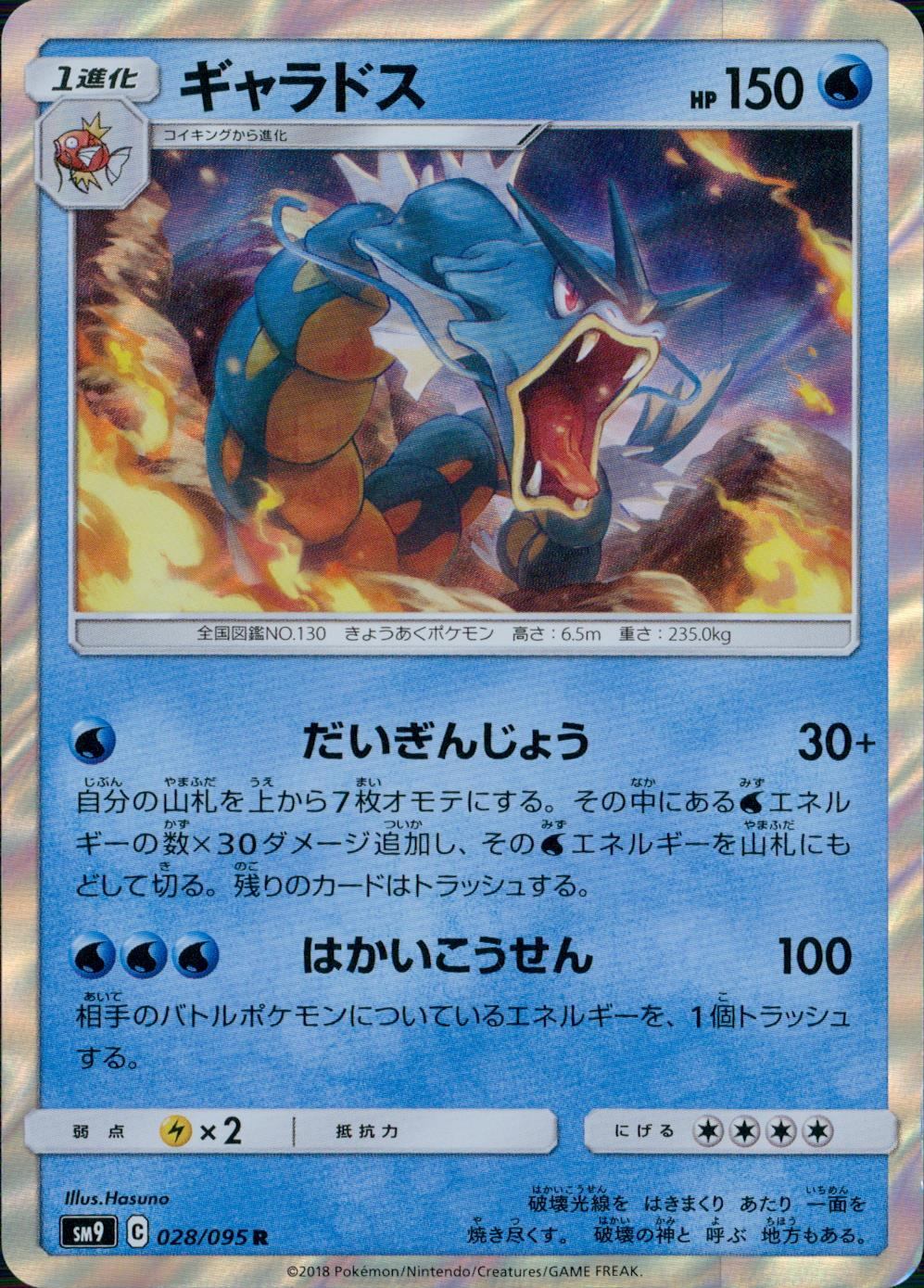 028/095/SM9/B/R ギャラドス