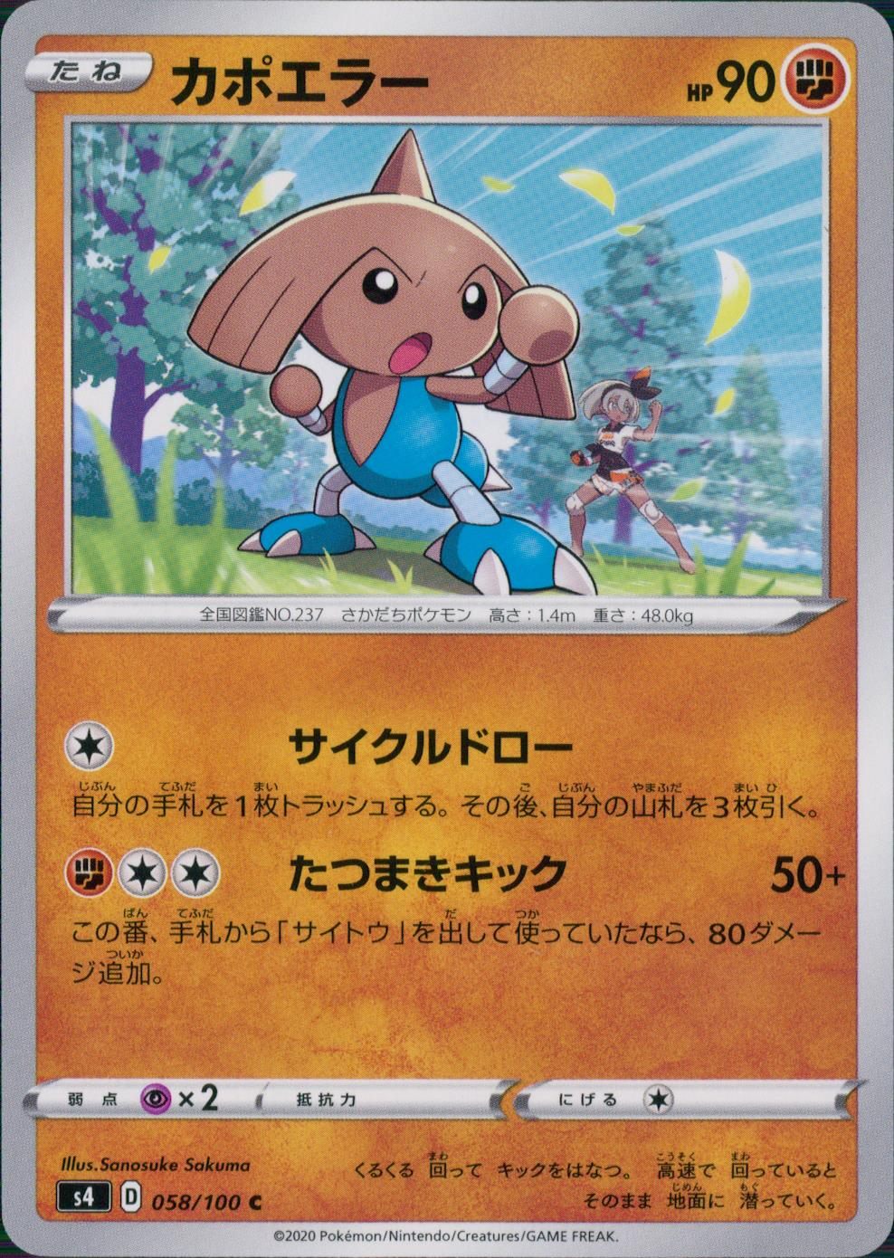 058/100/S4/B/C カポエラー