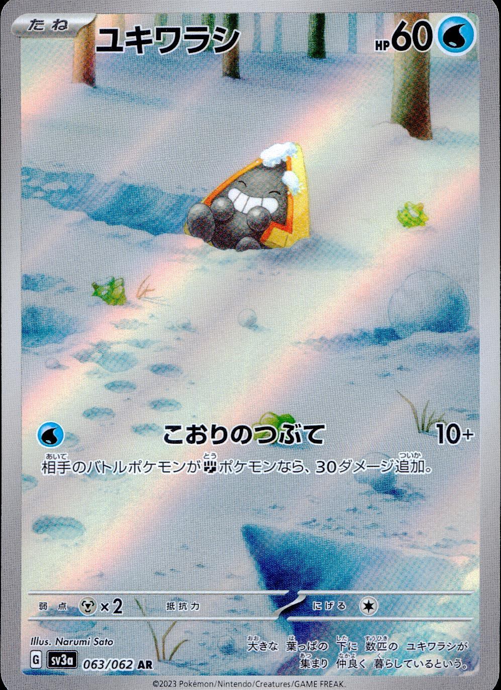 063/062/SV3A/B/AR ユキワラシ