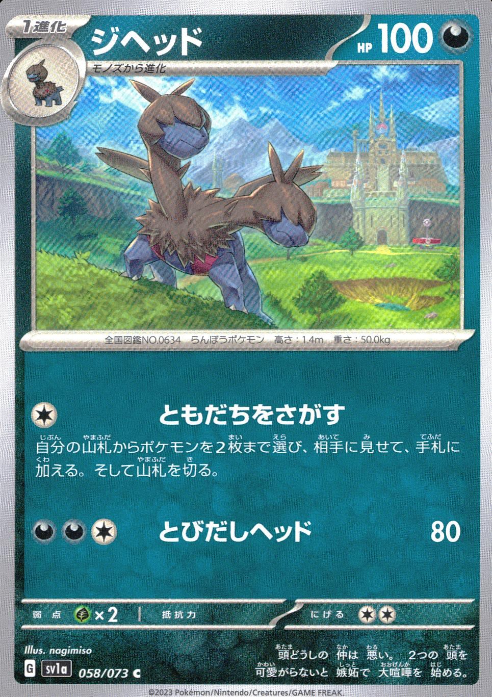 058/073/SV1A/B ジヘッド