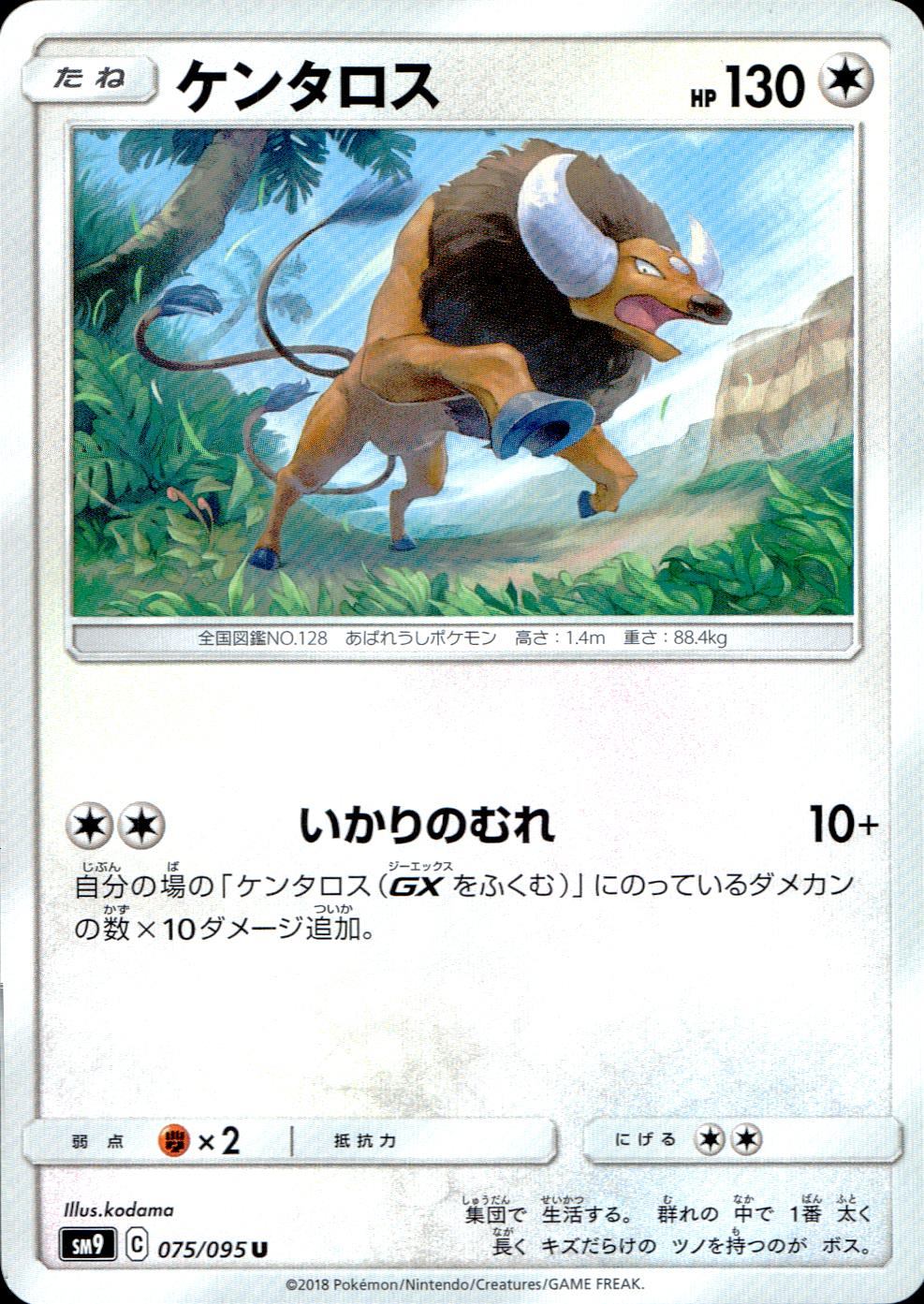 075/095/SM9/B/U ケンタロス