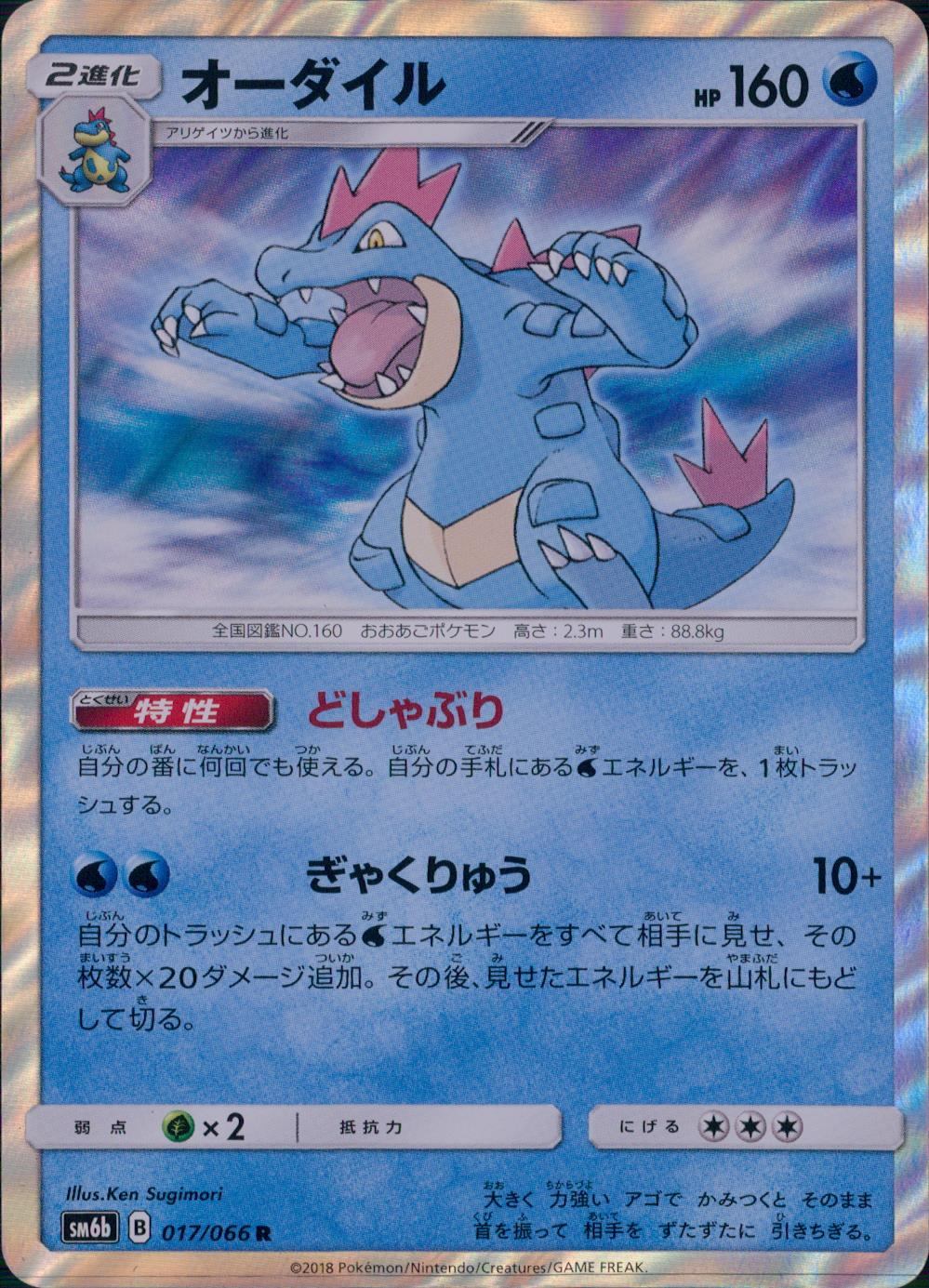 017/066/SM6B/オーダイル