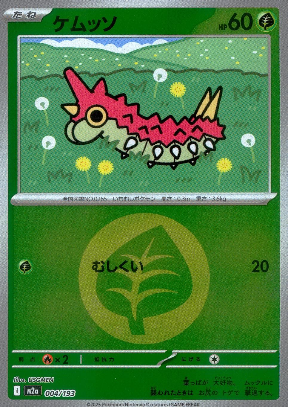 004/193/M2a/MB2 ケムッソ(エネルギーミラー)