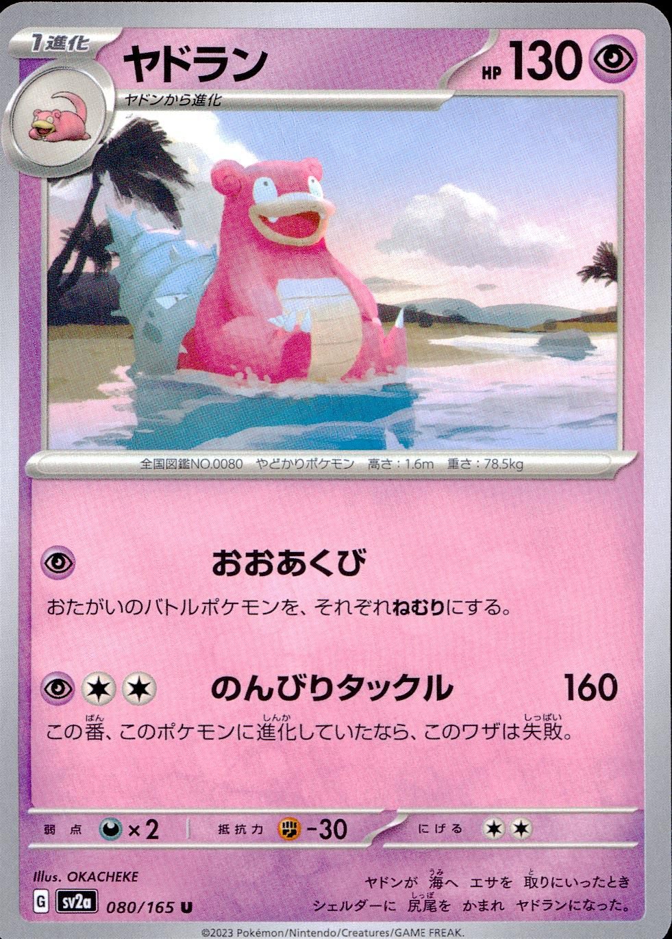 080/165/SV2A/B/U Slowbro