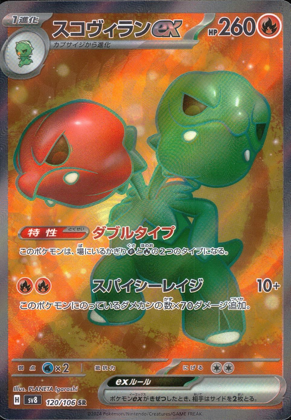 120/106/SV8/B/SR Scovillan ex