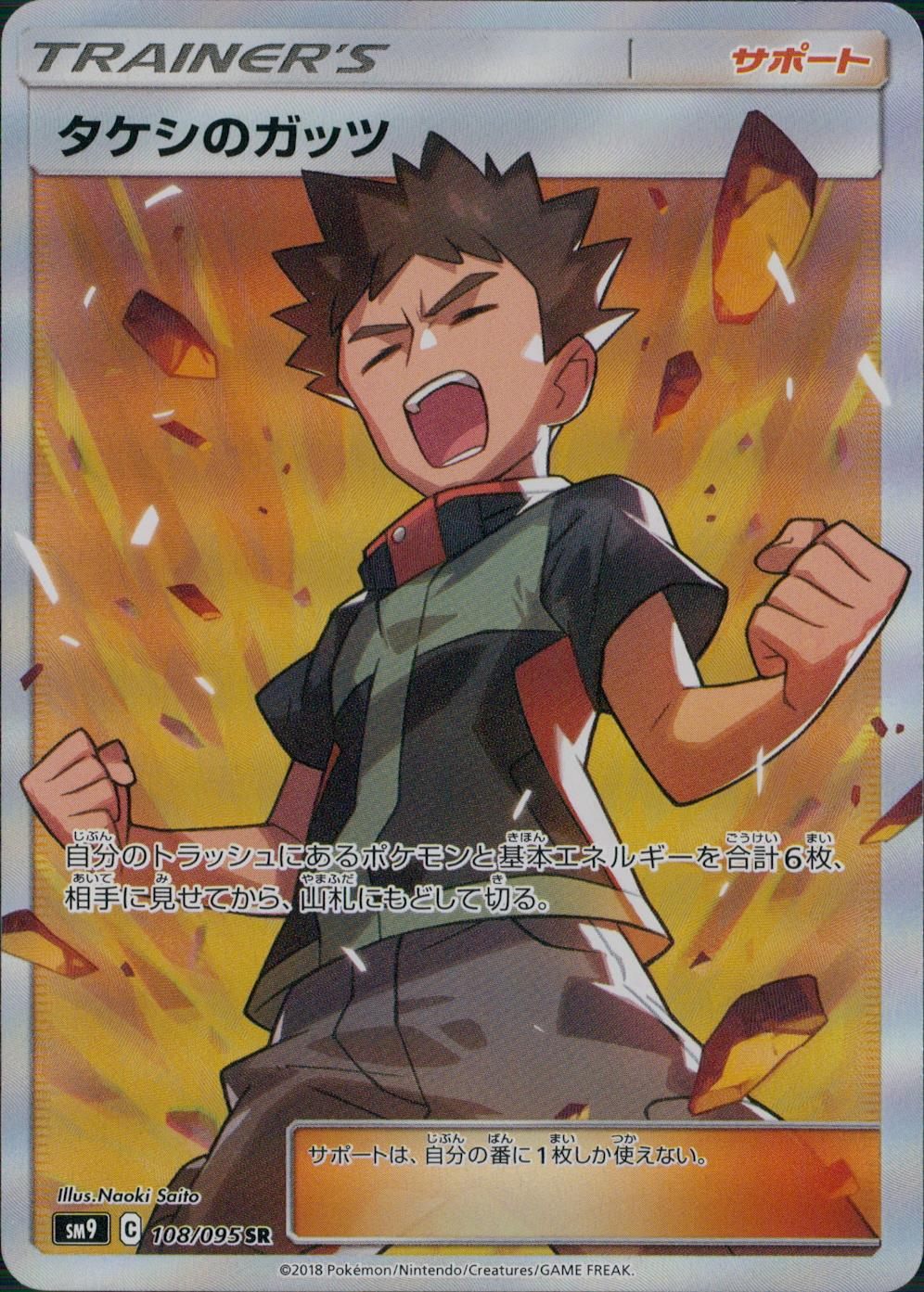 108/095/SM9/B/SR タケシのガッツ