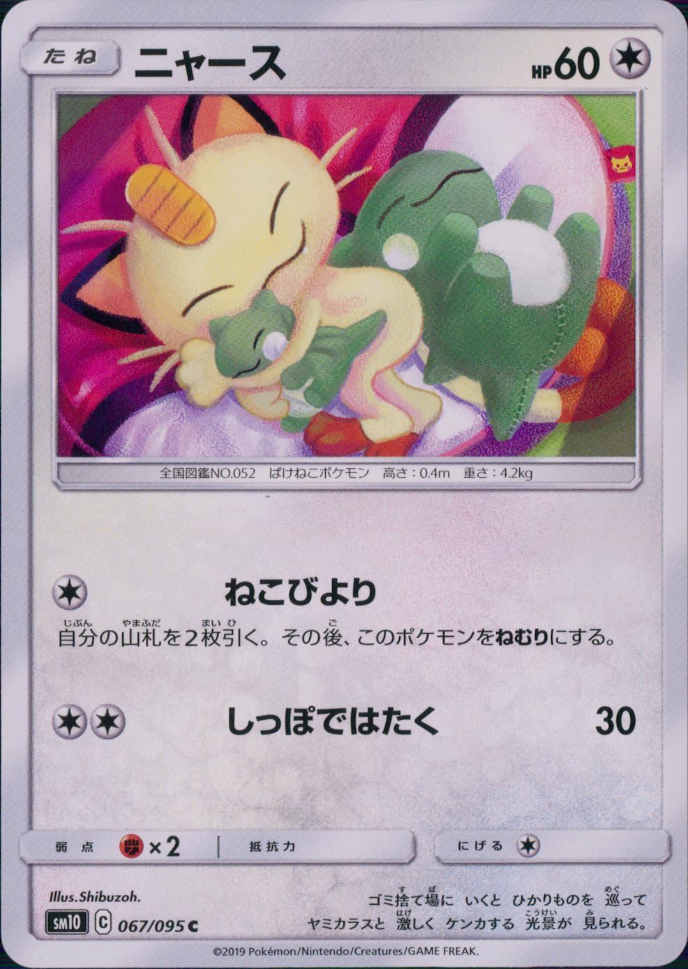 067/095/SM10/B/C ニャース