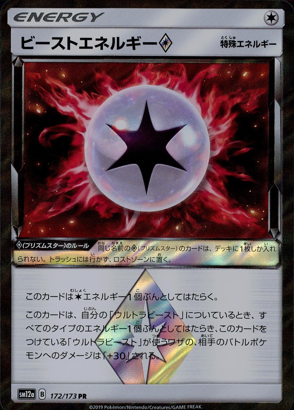 172/173/SM12A/PR ビーストエネルギー