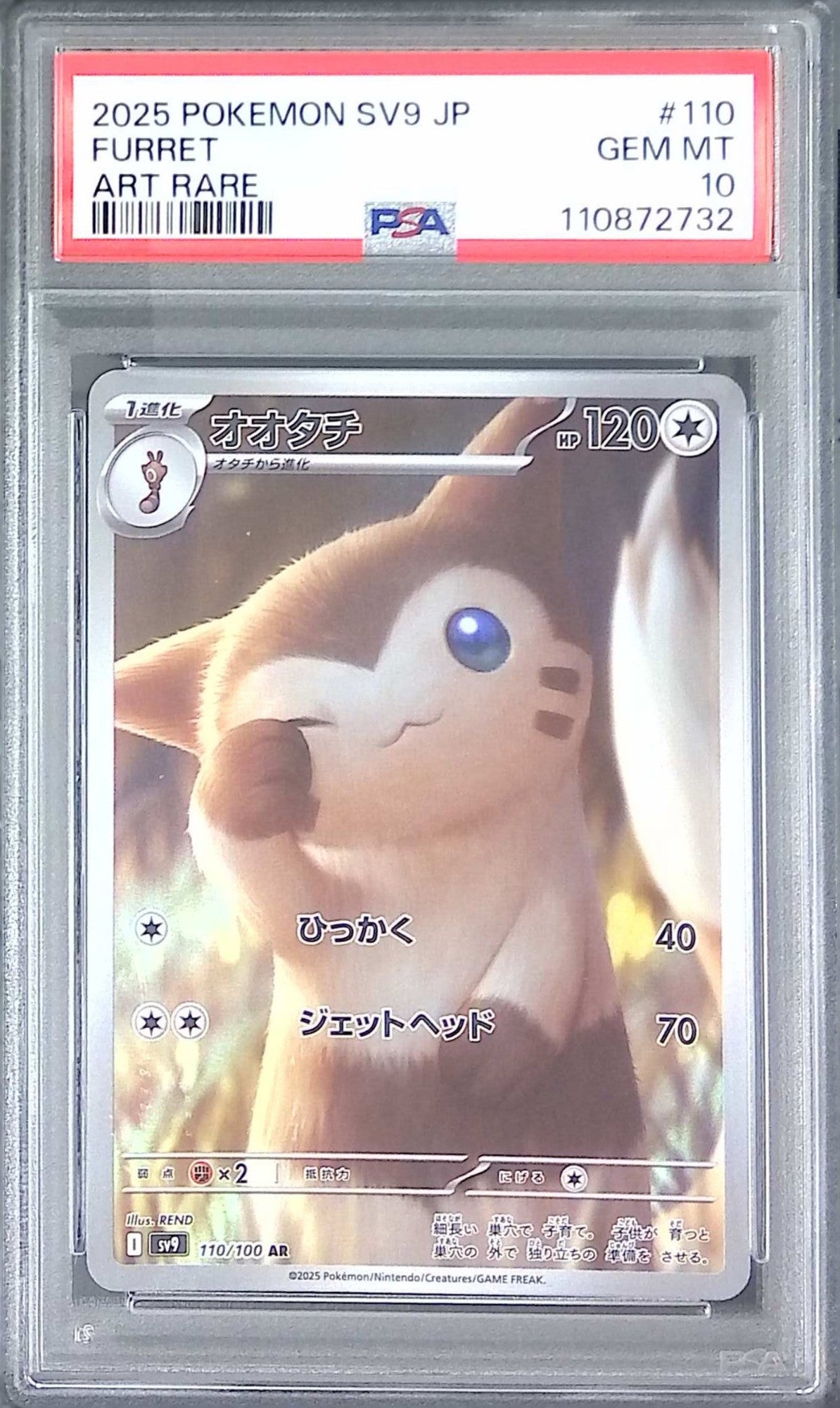 110/100/SV9/AR オオタチ PSA10 110872732