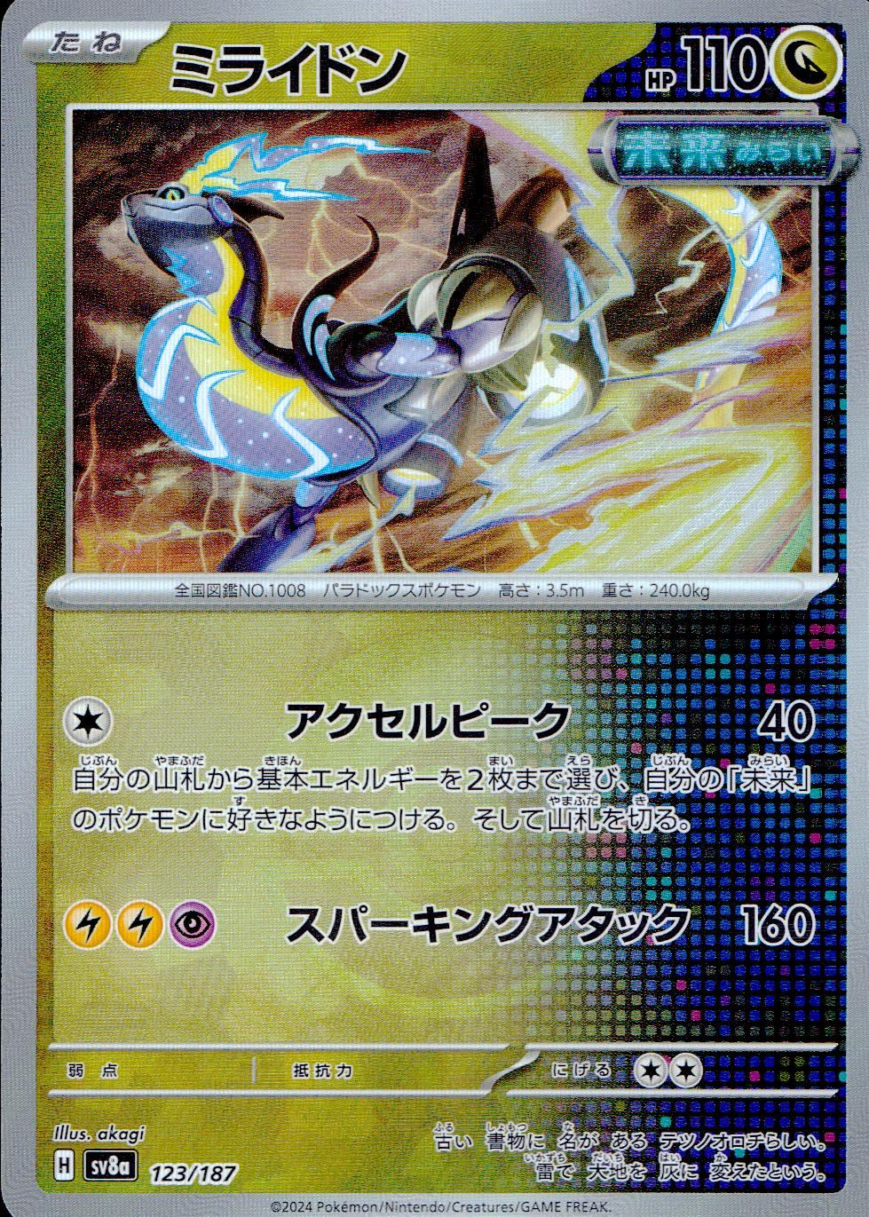 123/187/SV8A/BM1 Mirror) Milaidon (Monster Ball)