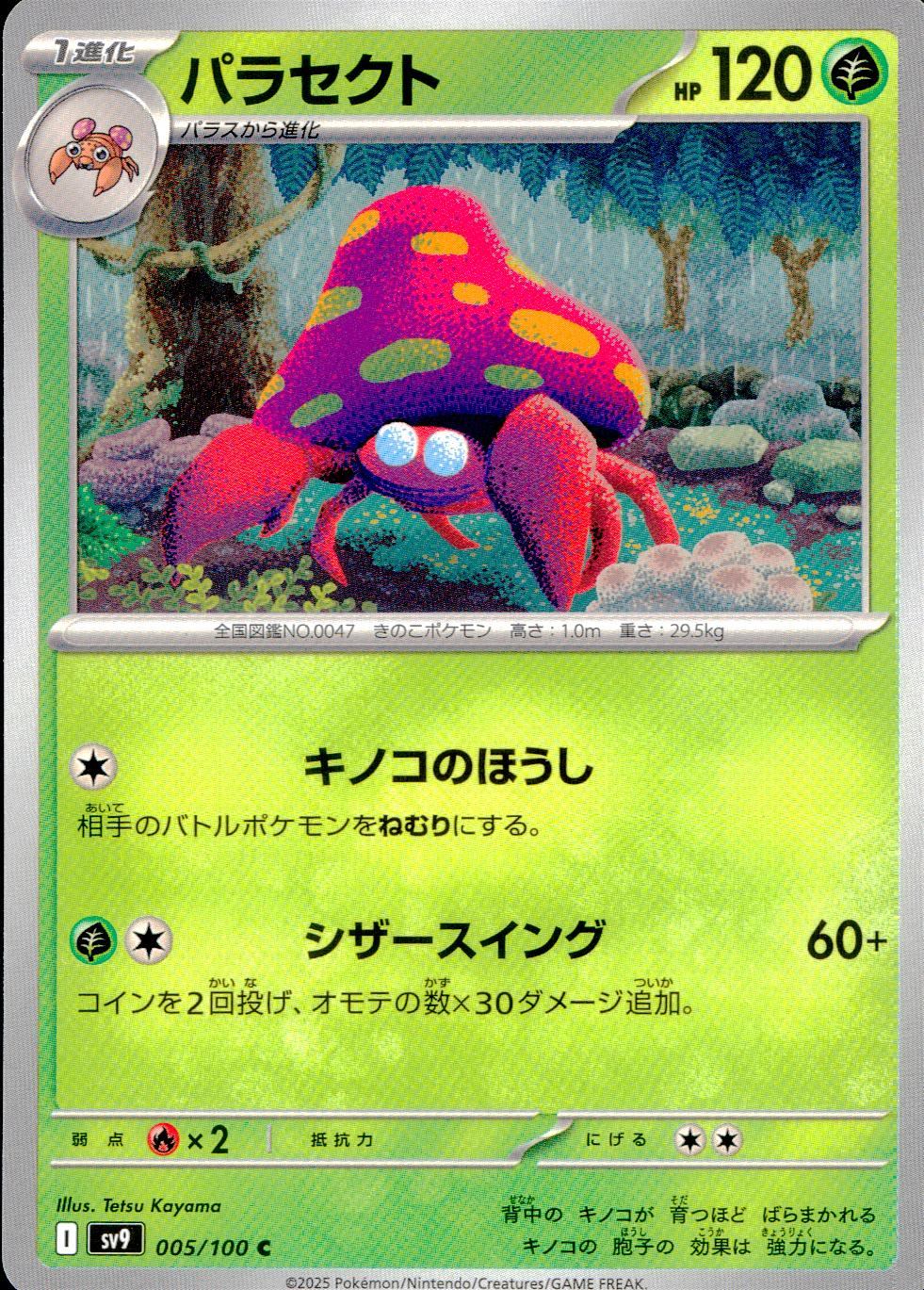 005/100/SV9/B/C パラセクト