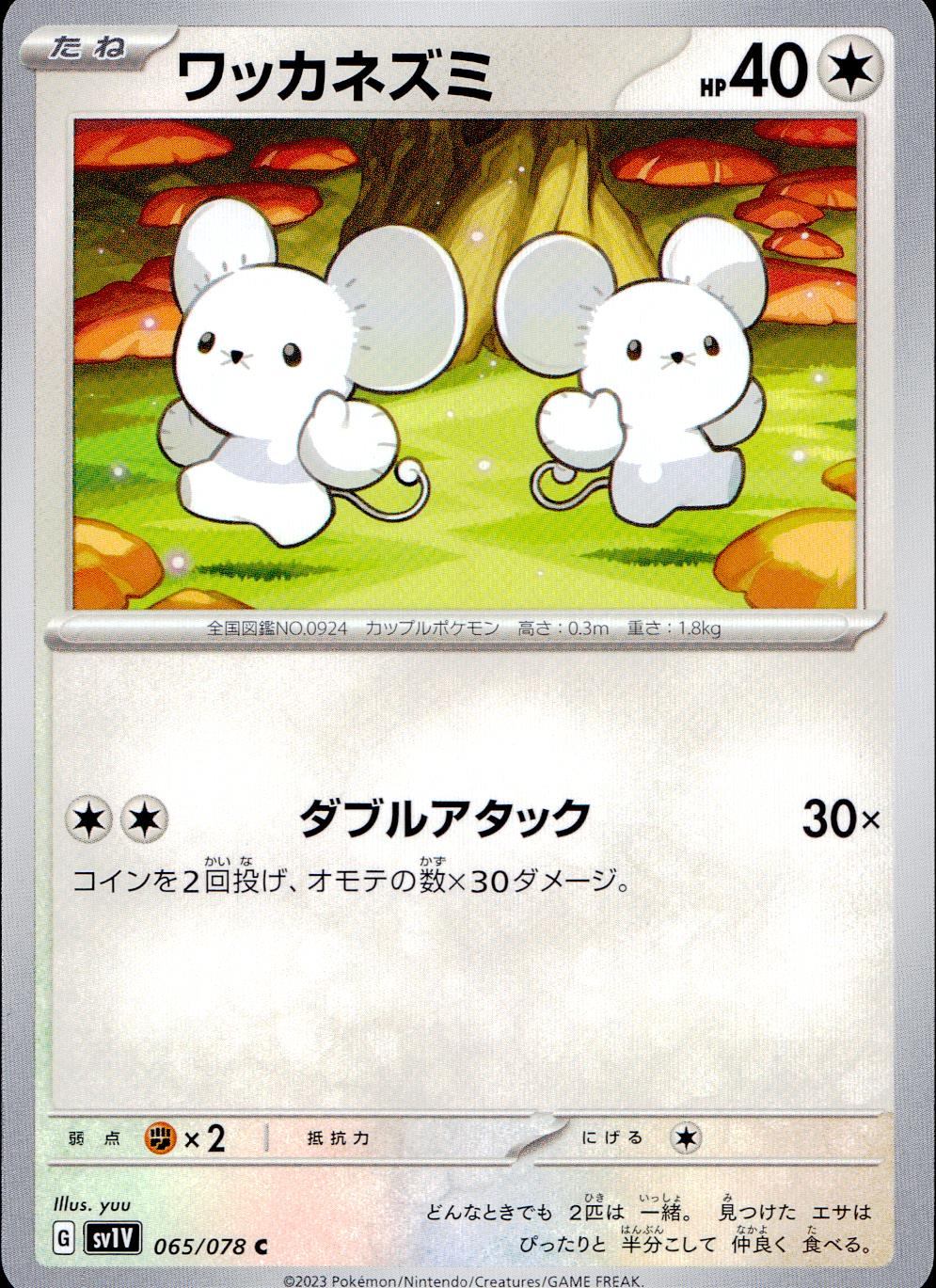 065/078/SV1V/B/C ワッカネズミ