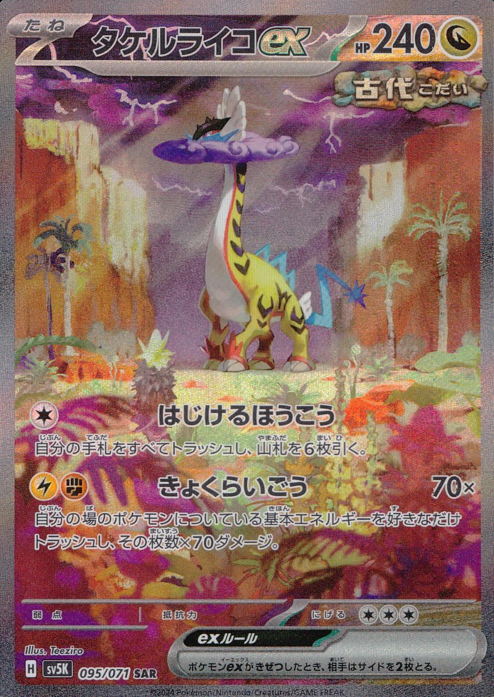 095/071/SV5K/B/SAR Takeru Raiko ex