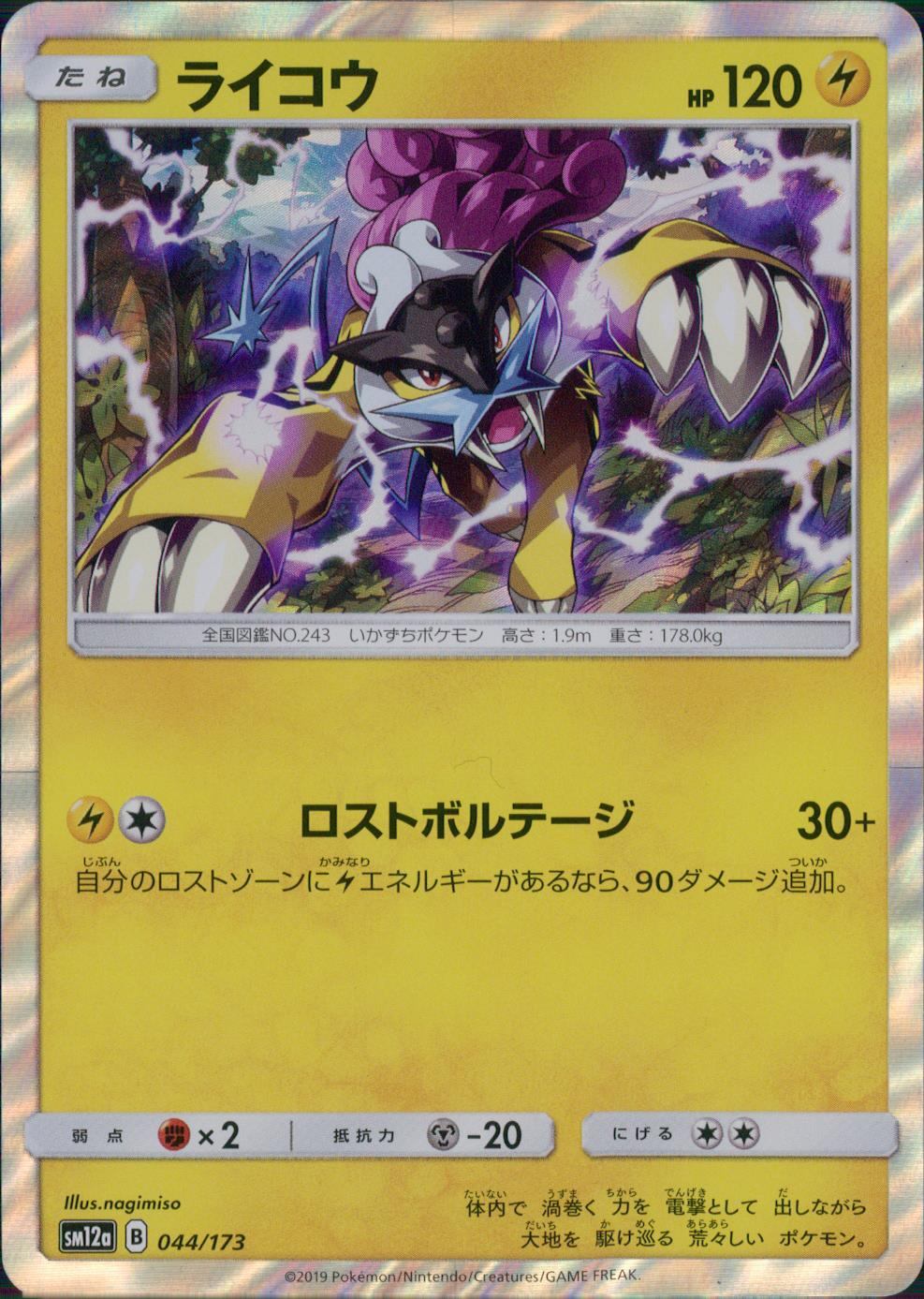 044/173/SM12A/ライコウ