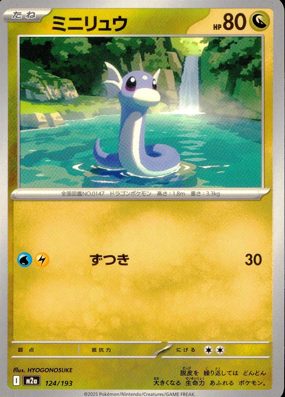 124/193/M2a ミニリュウ