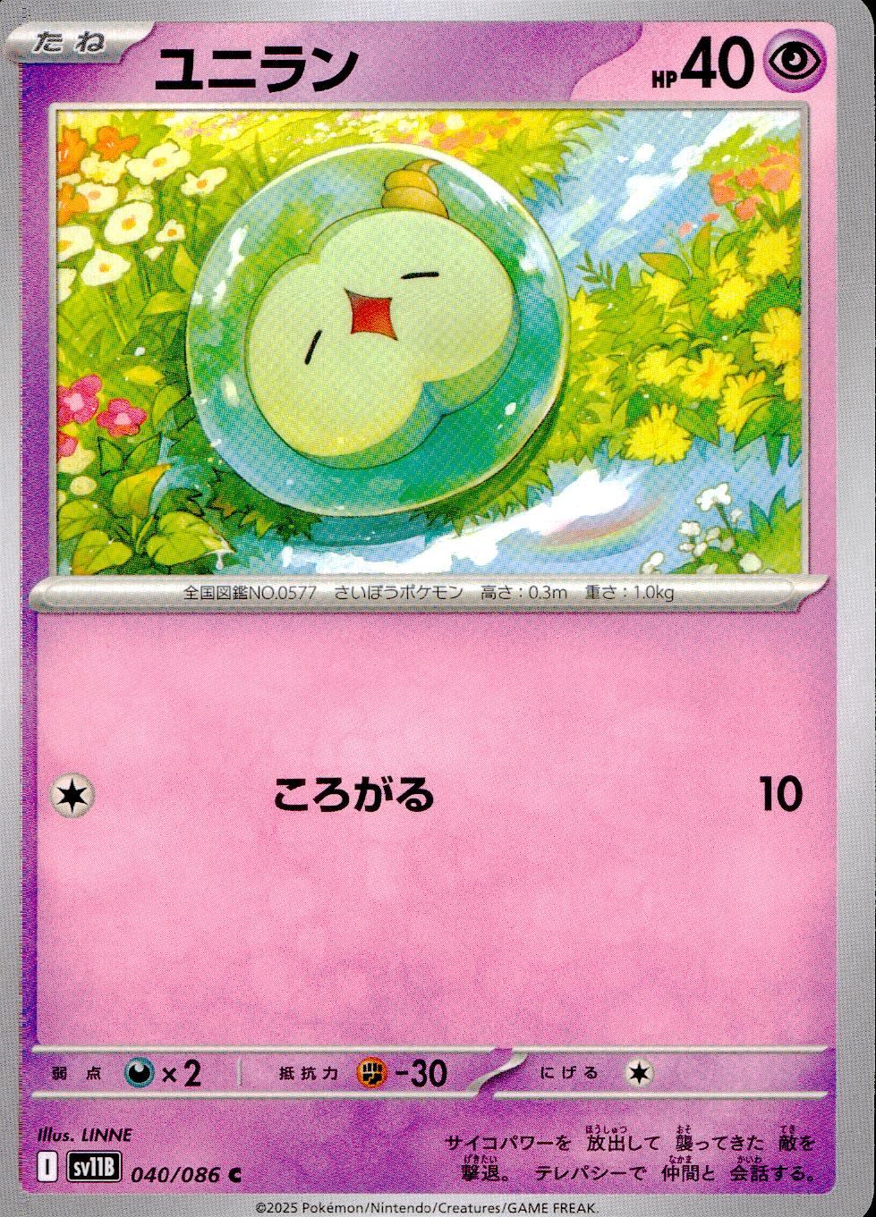 040/086/SV11B/B/C ユニラン
