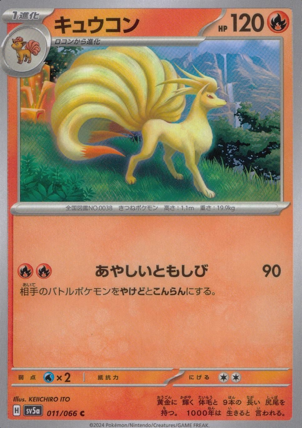 011/066/SV5A/B/C キュウコン