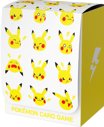 超電ブレイカーデッキ　ピカチュウ　カードケース付き ポケモンカードゲーム デッキケース ピカチュウとかみなり