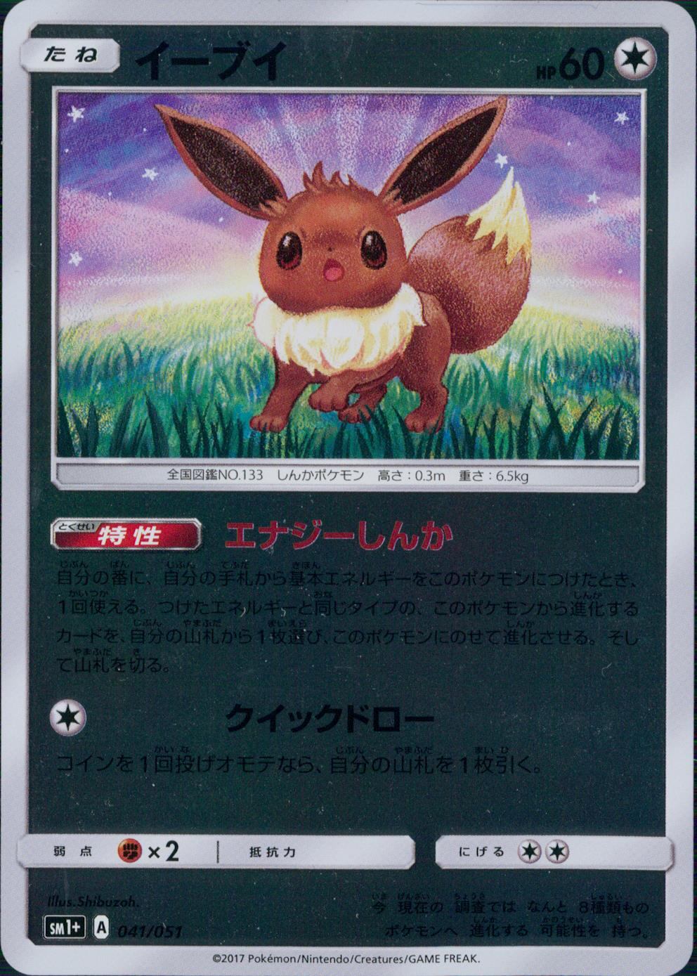 041/051/SM1＋/イーブイ