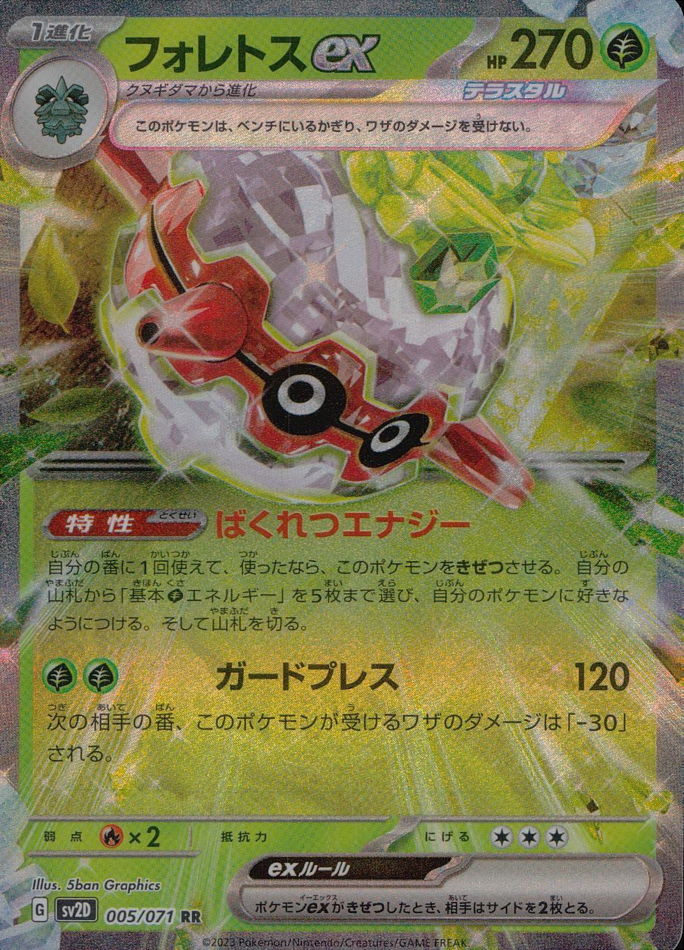 005/071/SV2D/B/RR Foretos ex